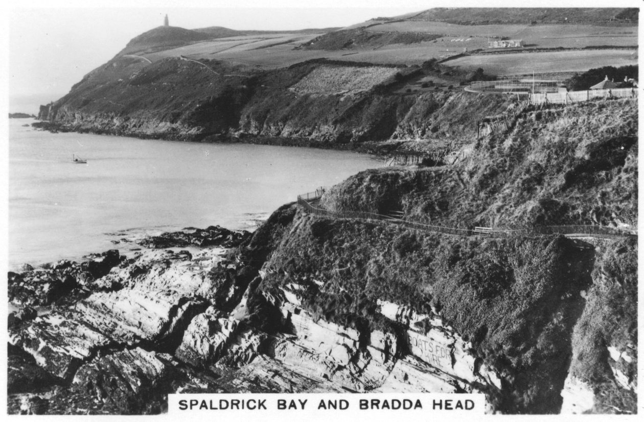 Spaldrick Körfezi ve Bradda Head, Man Adası, 1937 by Unbekannt