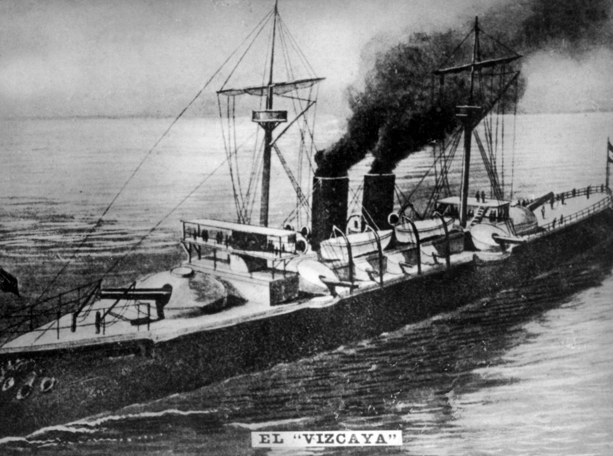 İspanyol Savaş Gemisi Viscaya, 1898
