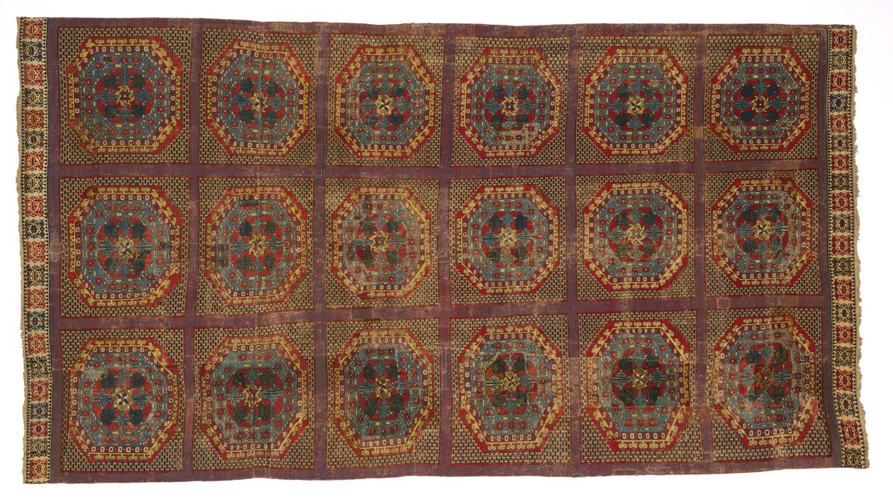 Türk Desenli İspanyol Halısı, c. 1450-1500. by Unbekannt
