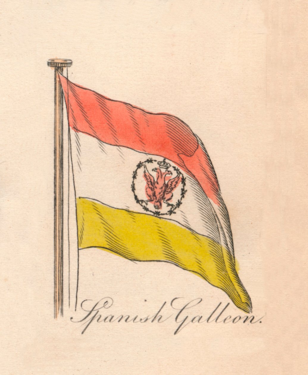 İspanyol Kalyonu, 1838 by Unbekannt
