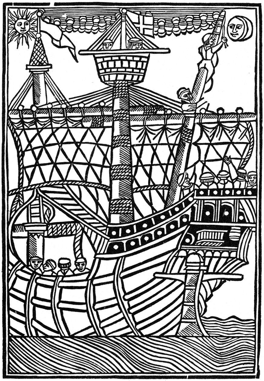 İspanyol karavel, 1439 1964 by Unbekannt
