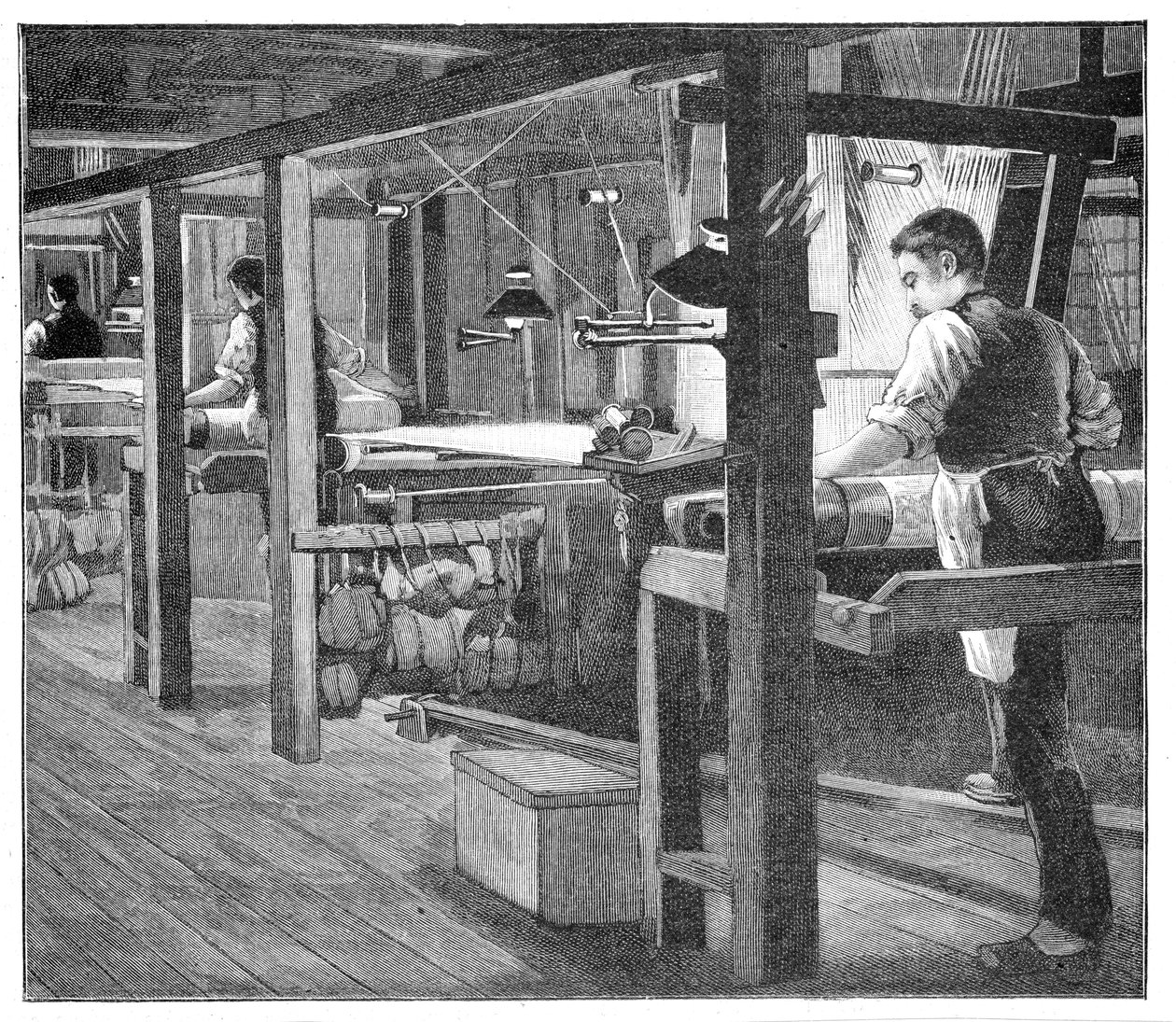 Spitalfields ipek dokumacıları, 1893 by Unbekannt