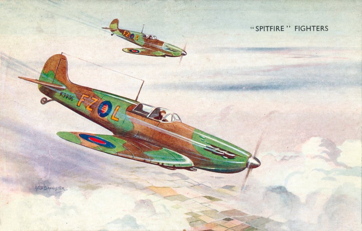 Spitfire Fighters, c1940 by Unbekannt