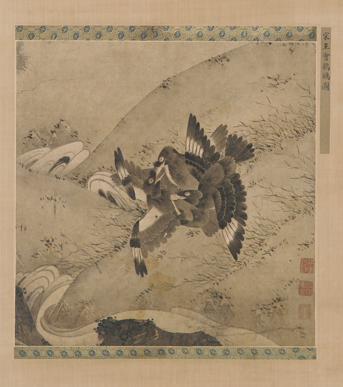 Bir Derenin Üzerinde Ming Hanedanlığı, Ming Hanedanlığı, 15-16. Yüzyıl. by Unbekannt