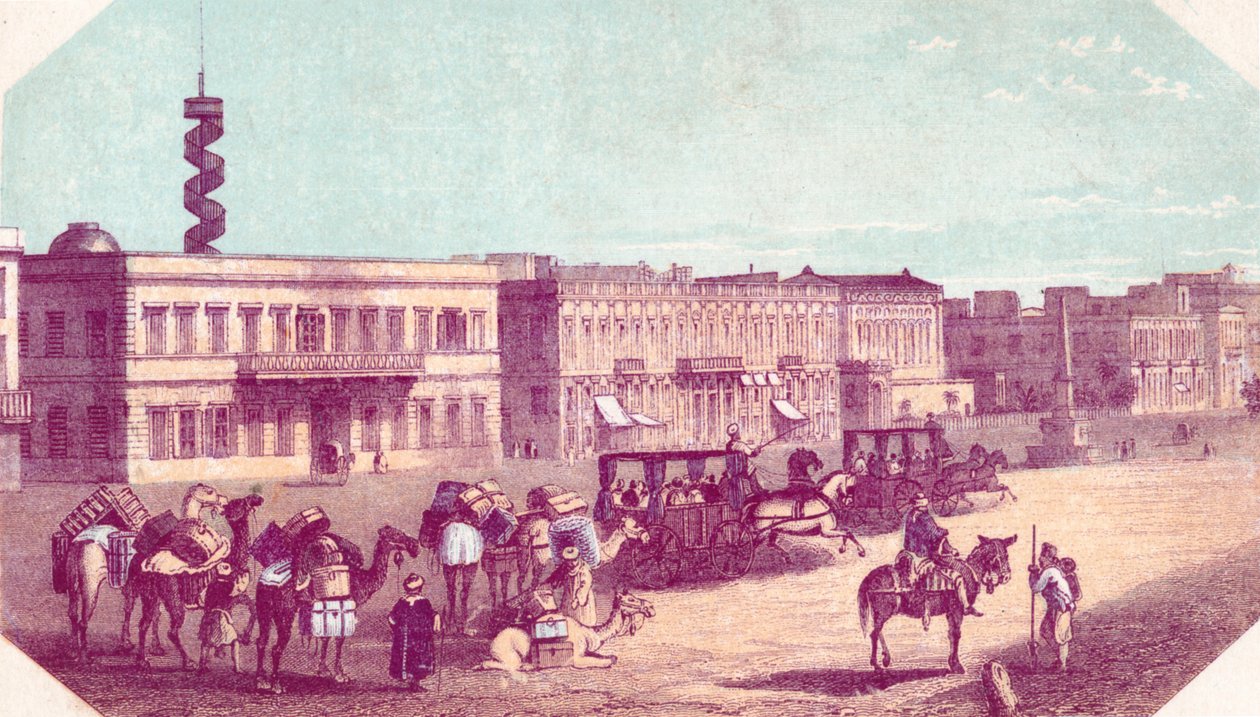 İskenderiye Meydanı, 19. yüzyıl by Unbekannt