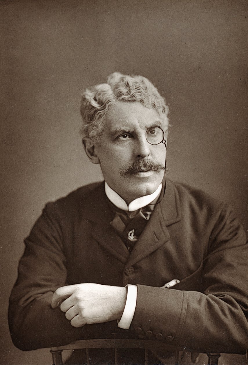 Squire Bancroft 1841-1926, İngiliz tiyatro oyuncusu-yöneticisi, c1890 by Unbekannt