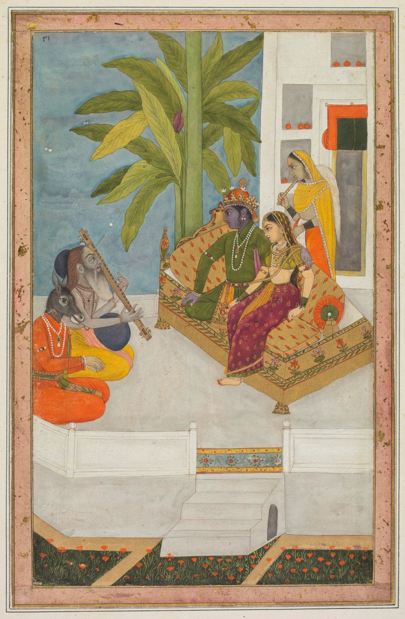 Sri Raga: Bir Ragamala Serisinden Bir Örnek, c. 1740. by Unbekannt