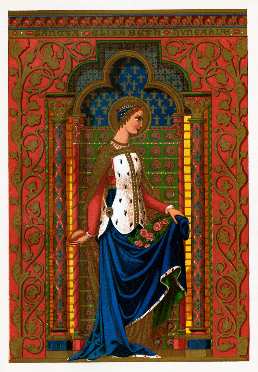 Macaristan Aziz Elizabeth, 1886 by Unbekannt