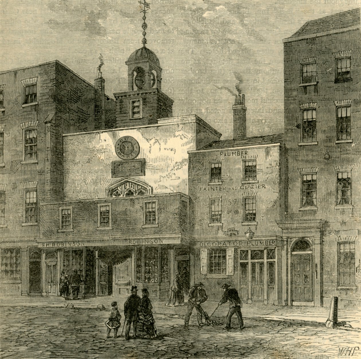 Aziz Ethelburga Kilisesi, c1872. by Unbekannt