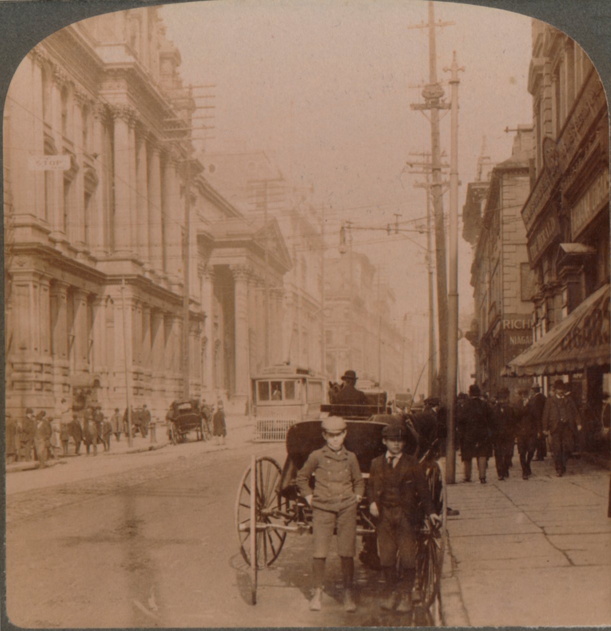 James Caddesi, Montreal, Kanada, 1900 by Unbekannt