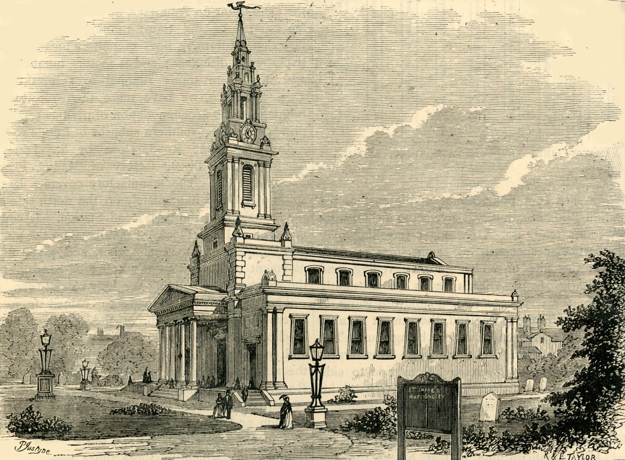 Aziz James Kilisesi, Bermondsey, c1878. by Unbekannt