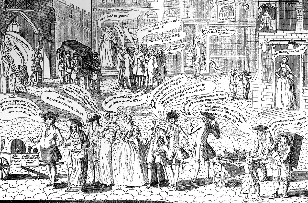 Ekim ayında St James..., 1750 by Unbekannt