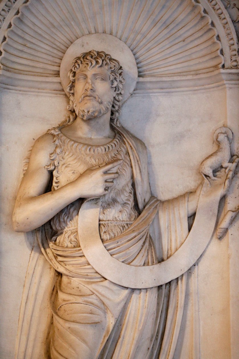 St John the Baptist - St - John Lateran Bazilikası, Roma, İtalya by Unbekannt