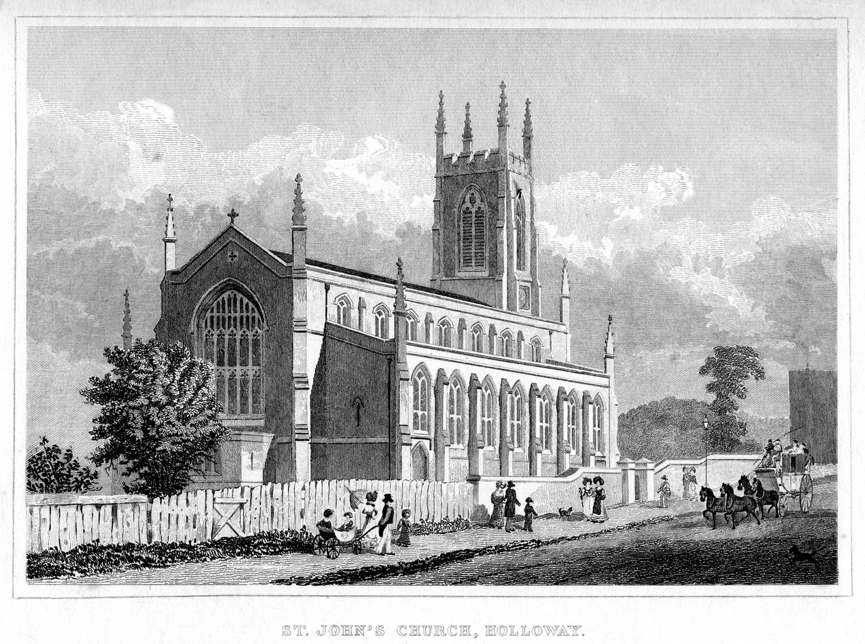 St Johns Kilisesi, Holloway, Londra by Unbekannt