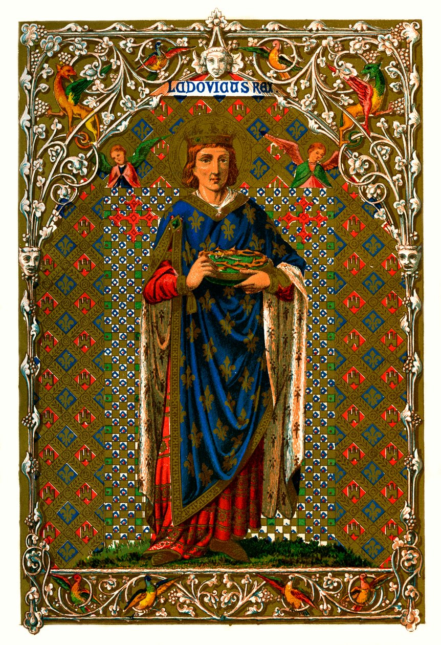 Louis Louis IX, Fransa Kralı, 1886 by Unbekannt