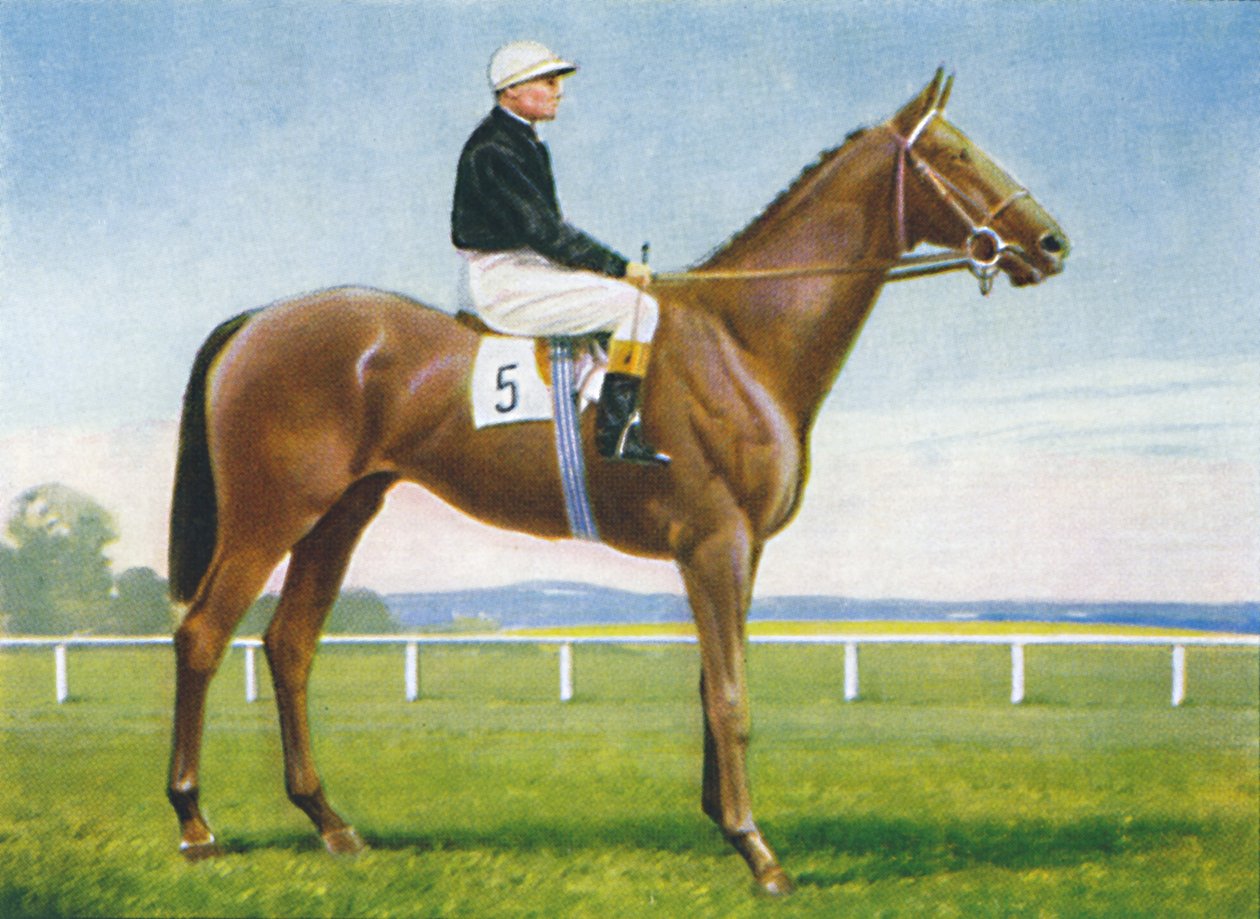 Aziz Magnus, Jokey: R. Perryman, 1939 by Unbekannt