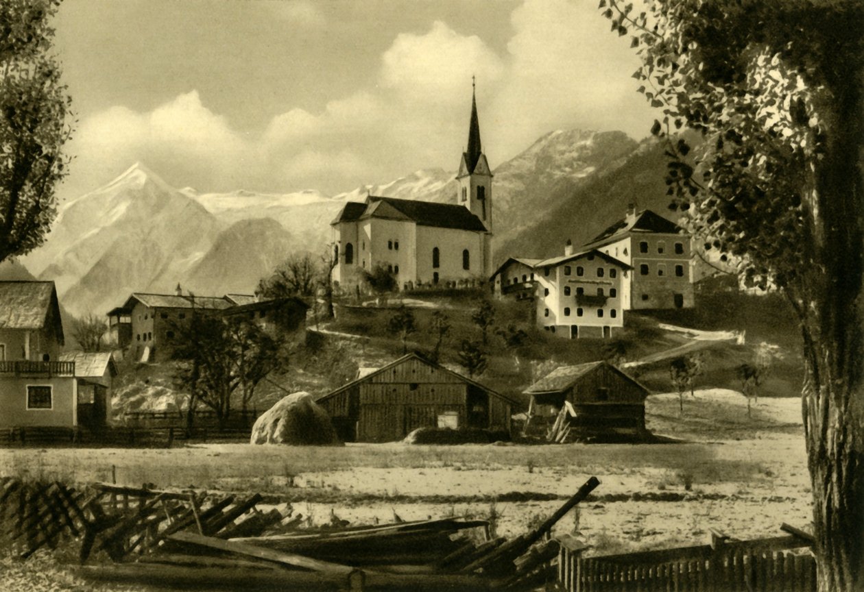 St Margarets Kilisesi, Kaprun, Avusturya, c1935. by Unbekannt