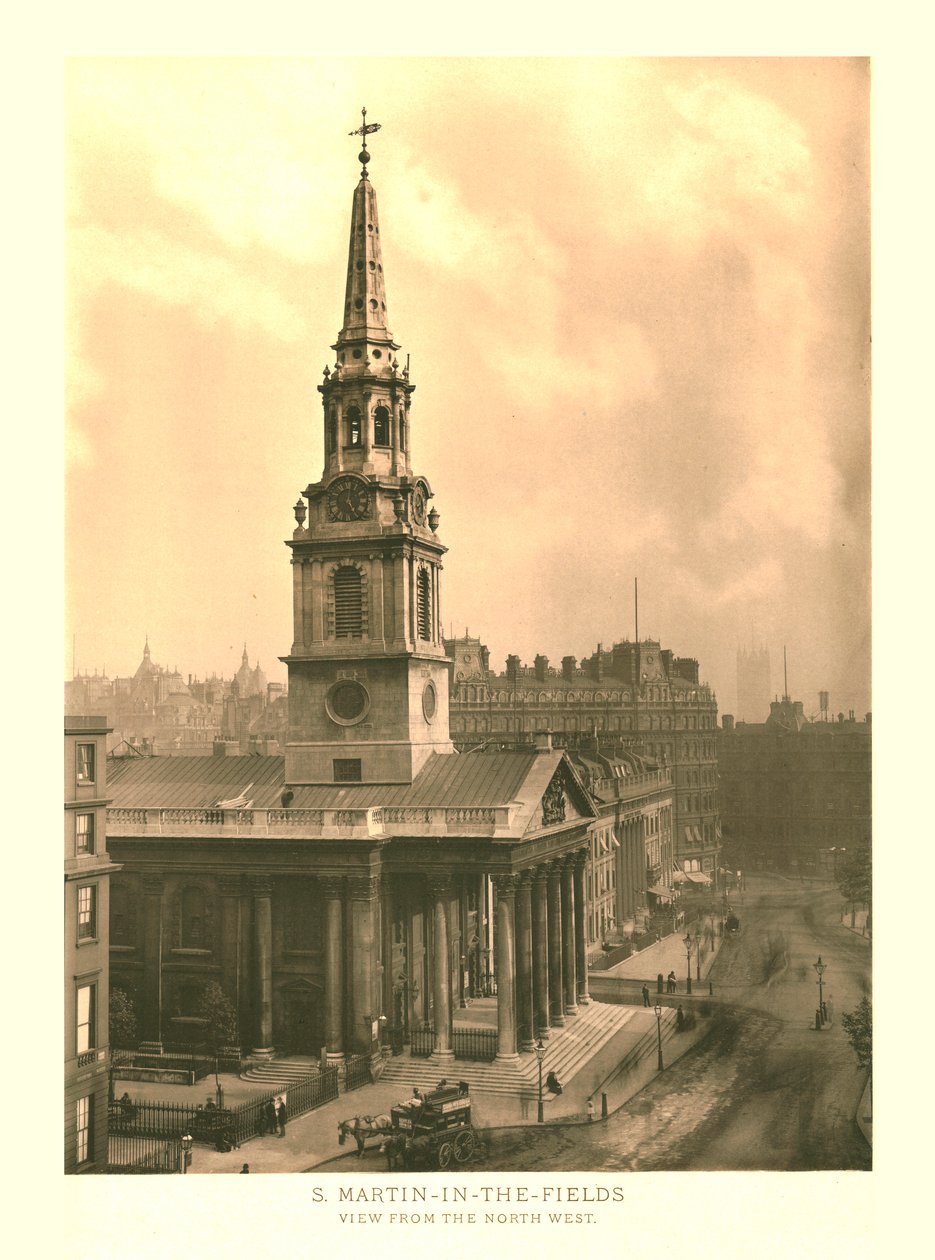 St Martin-in-the-Fields, Kuzey Batı
