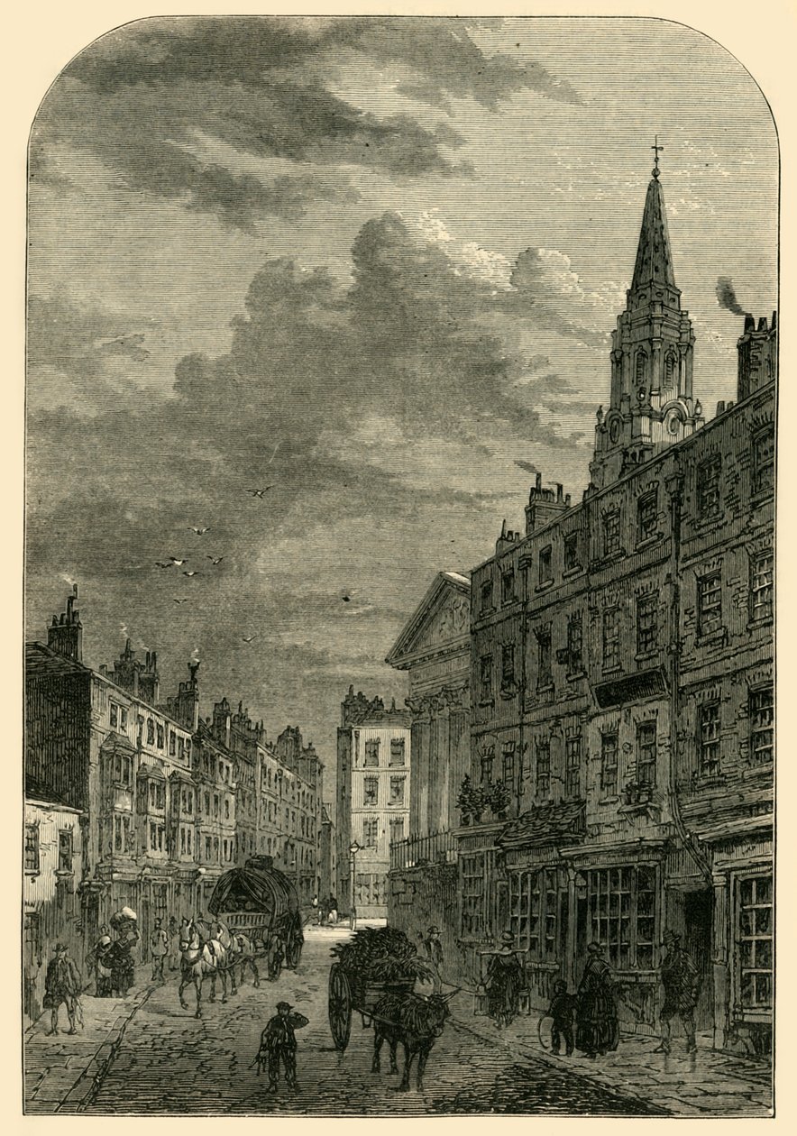 Martins Lane, 1820, 1881. by Unbekannt