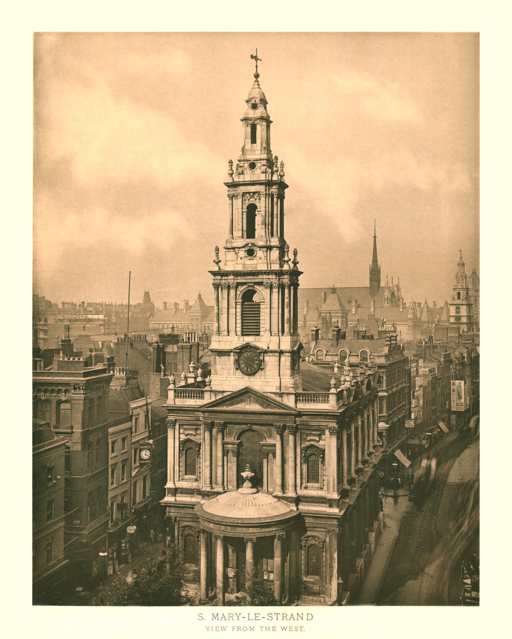 St Mary-le-Strand, Batı