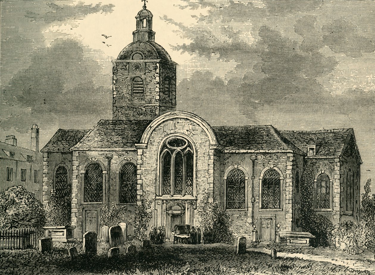 St. Mary Magdalens Kilisesi, Bermondsey, 1809, c1878. by Unbekannt