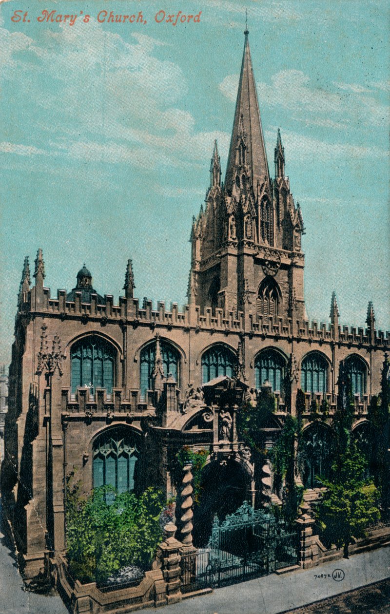 St Marys Kilisesi, Oxford c1905 by Unbekannt