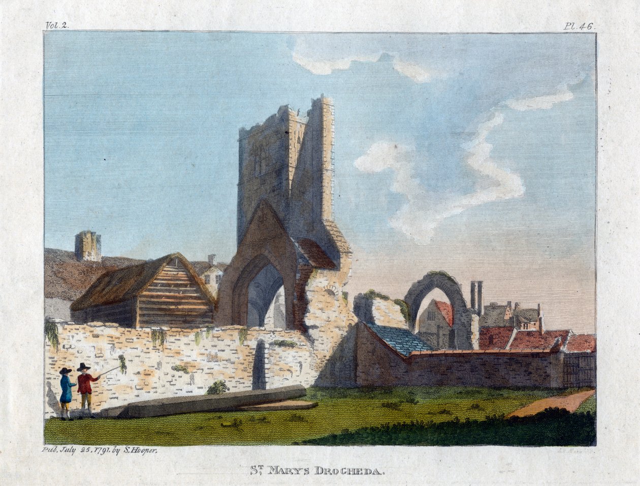 St Marys, Drogheda, İrlanda, 1791 by Unbekannt