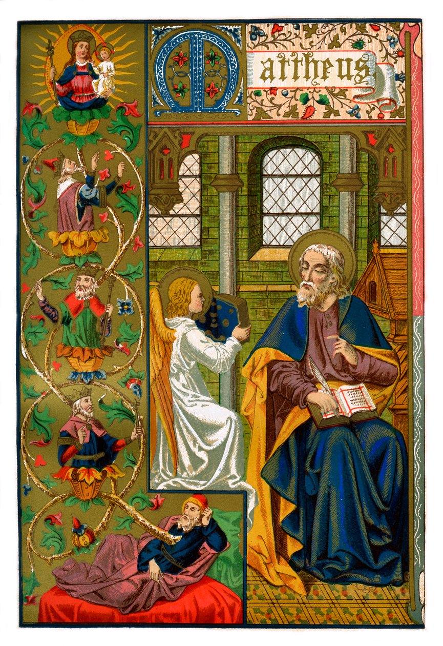 Aziz Matta Evangelist, 1886 by Unbekannt