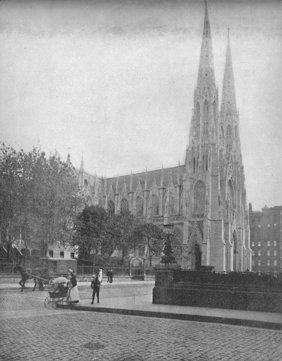 Aziz Patrick Katedrali, New York, c1897. by Unbekannt
