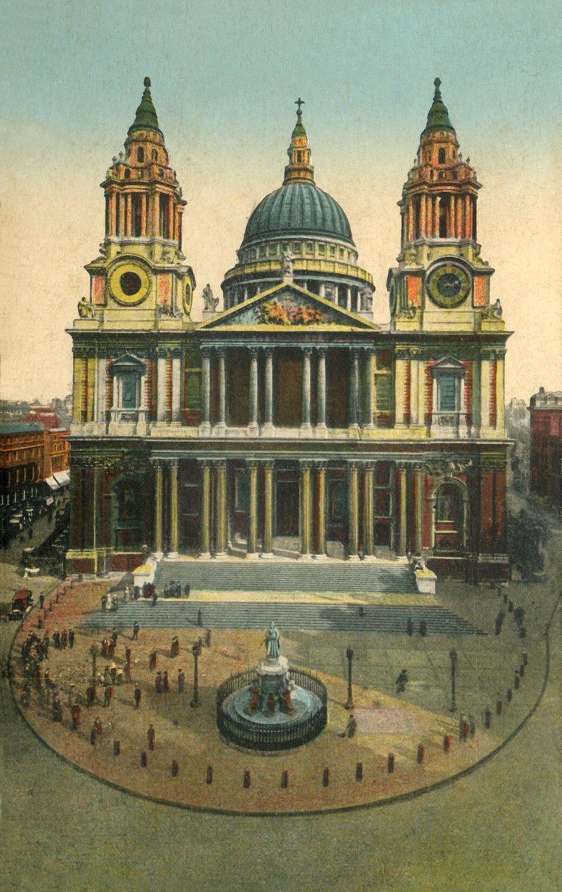Aziz Paul Katedrali, Londra, c1910. by Unbekannt