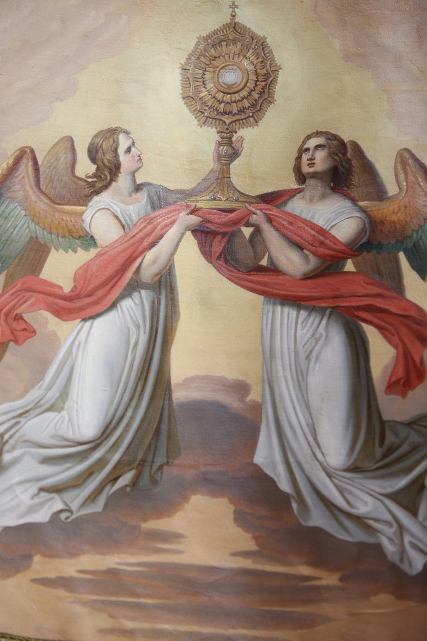 Aziz Peter Kilisesi (Peterskirche) Eucharist, Viyana, Avusturya by Unbekannt