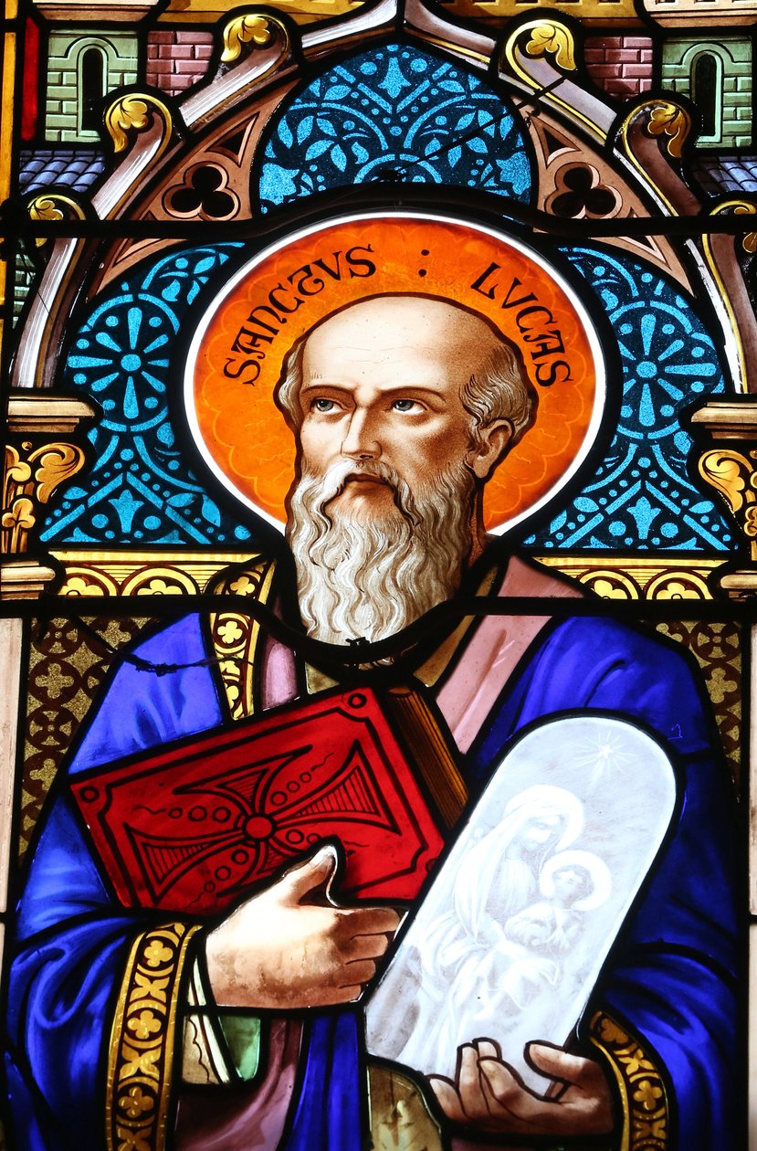 Aziz Philip Kilisesi (Huyen Sy Kilisesi). Evangelist Aziz Luka. Ho Chi Minh Şehri. Vietnam by Unbekannt