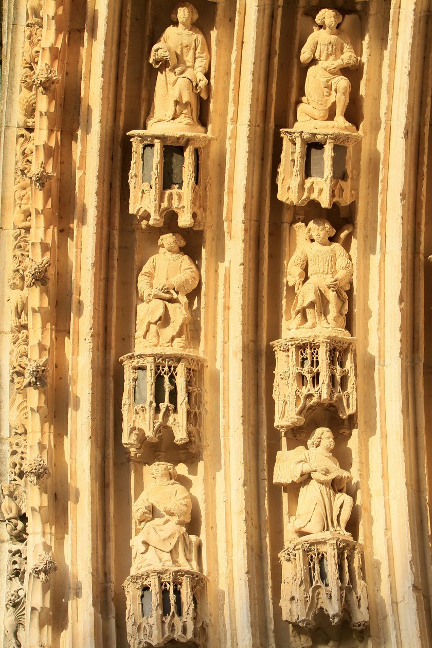 Aziz Stephen Katedrali arşivi. Ayrıntılar, Bourges, Fransa by Unbekannt