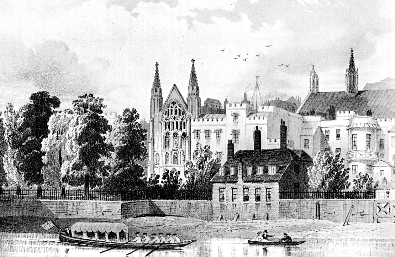 St Stephens Şapeli ve Konuşmacılar Evi, Westminster, Londra, 1834 c1905 by Unbekannt
