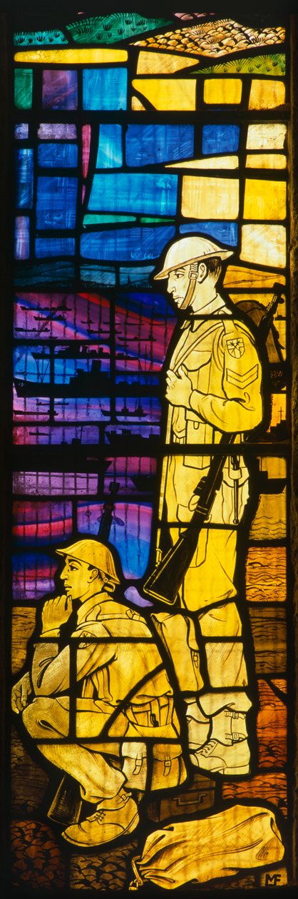 Vitray pencere, Kraliyet Garnizon Kilisesi, Portsmouth, Hampshire, c1980-c2017 by Unbekannt
