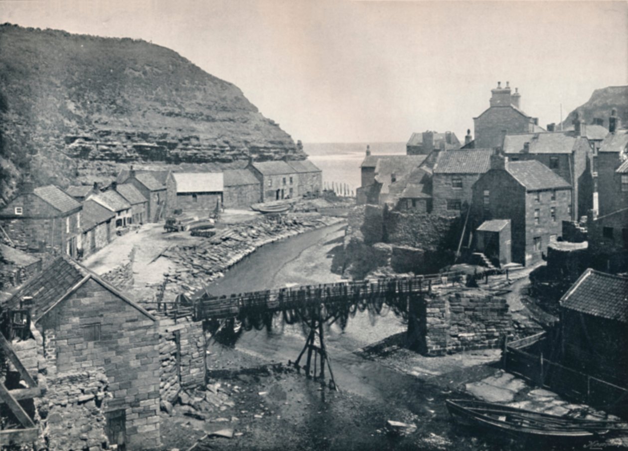 Staithes - Denize Doğru Bakmak, 1895 by Unbekannt
