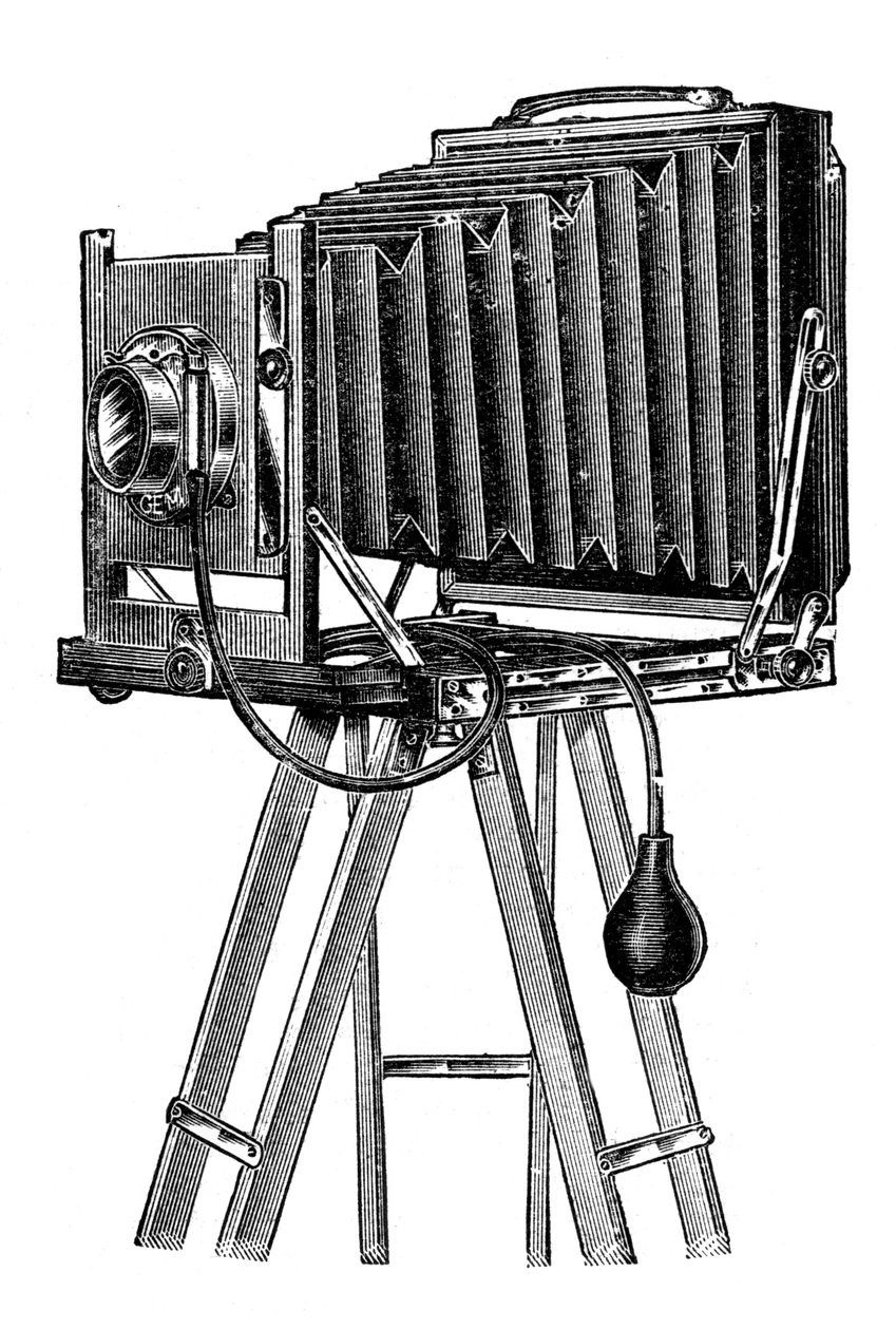Stand kamerası, 1904 by Unbekannt