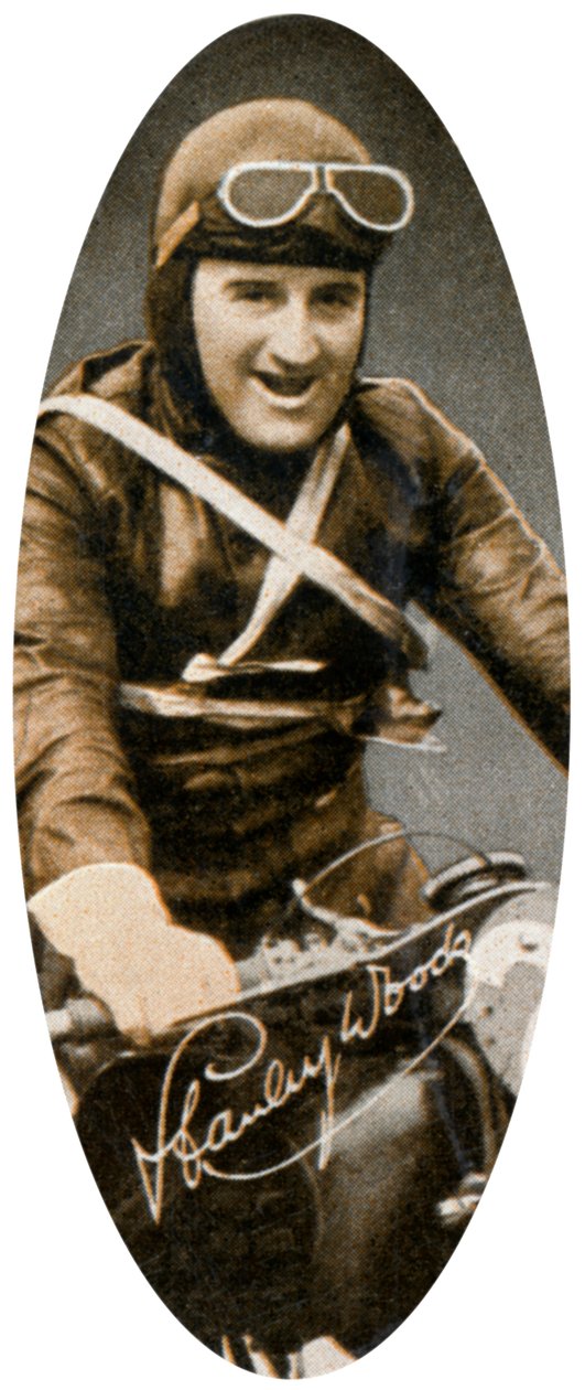 Stanley Woods 1903-1993, İrlandalı motosiklet yarışçısı, 1935 by Unbekannt