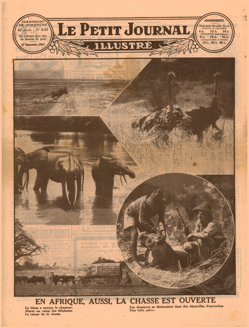 Afrika av sezonunun başlangıcı, 1931. by Unbekannt