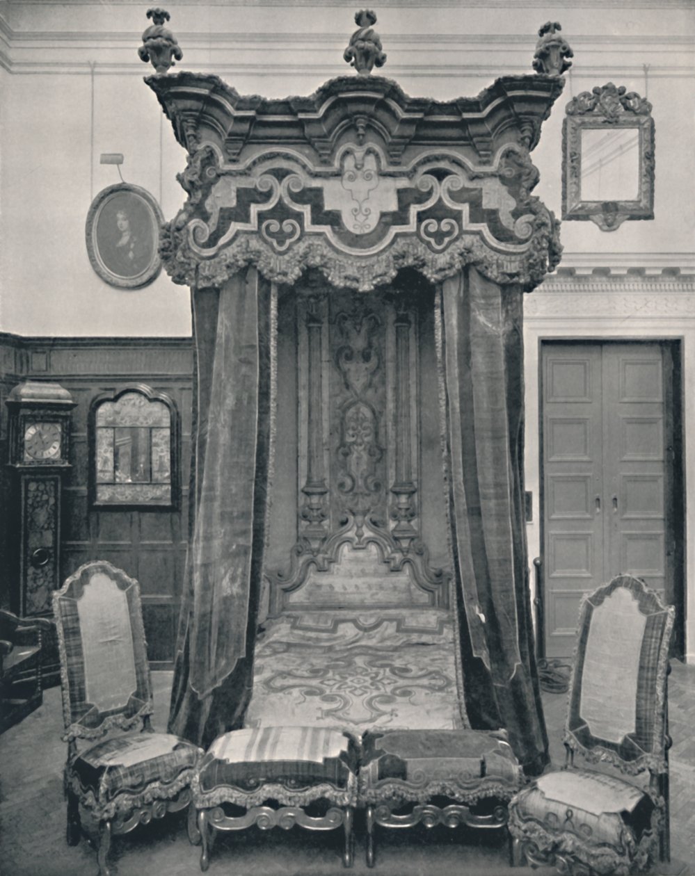 State Bed, İngilizce, c.1708, 1928 by Unbekannt