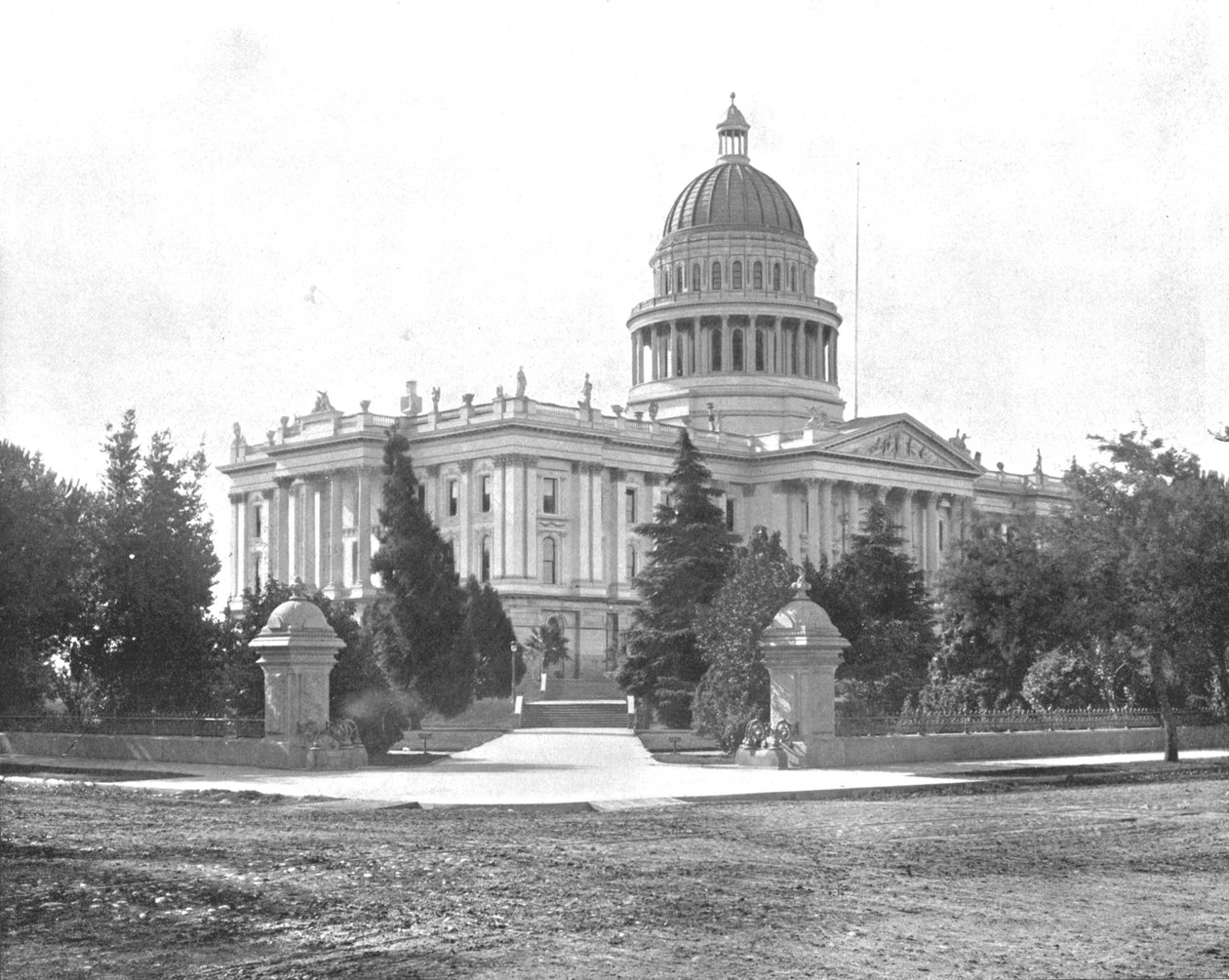 Eyalet Başkenti, Sacramento, Kaliforniya, ABD, c1900. by Unbekannt