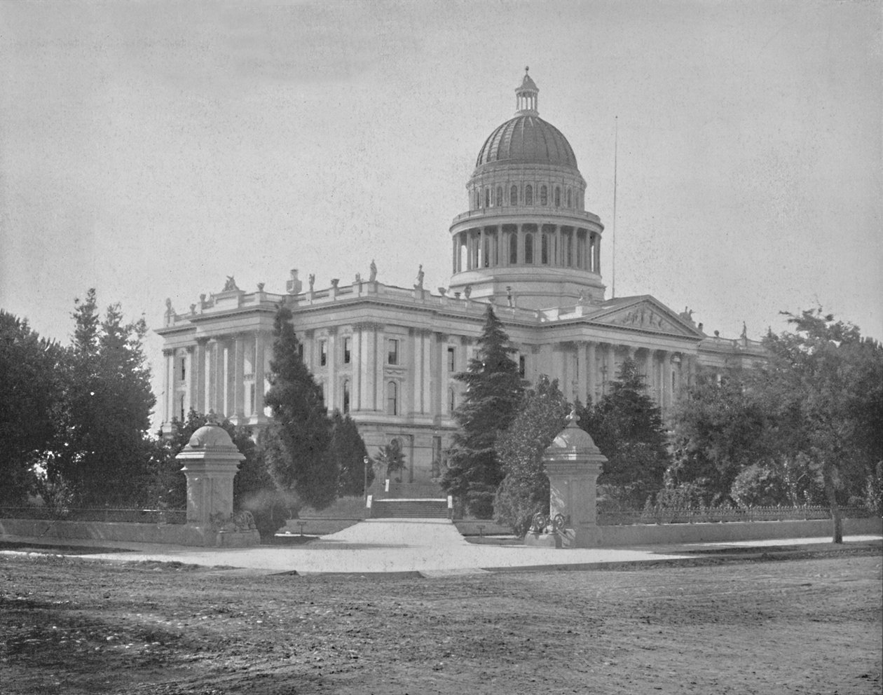 Eyalet Başkenti, Sacramento, Kaliforniya, c1897. by Unbekannt