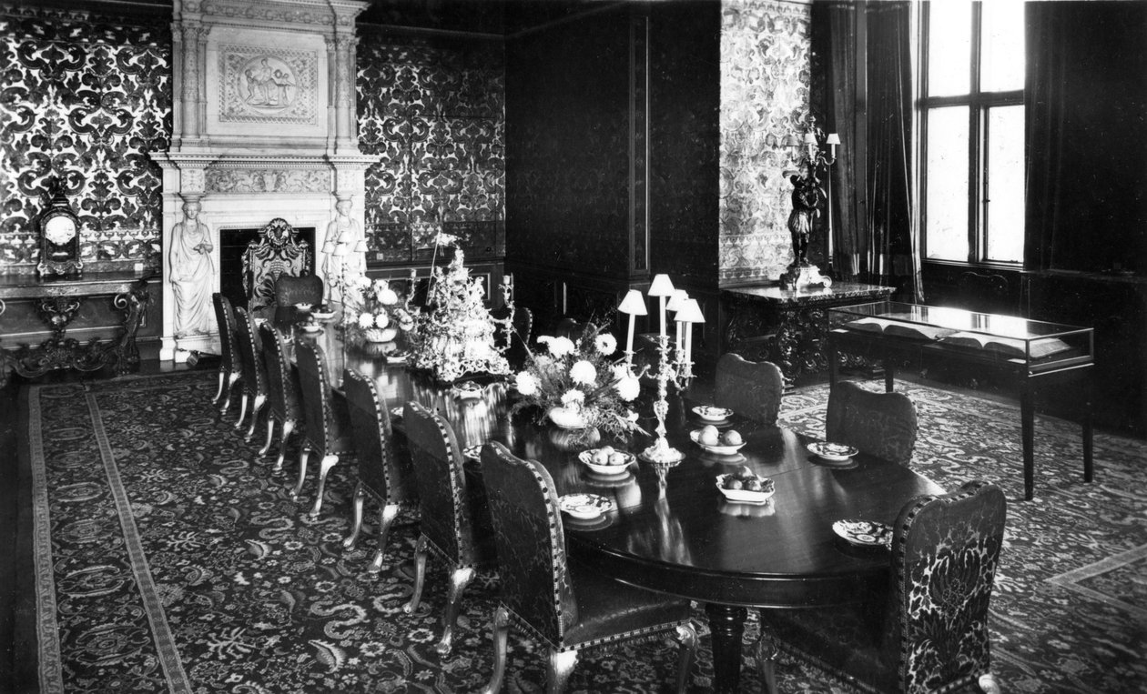 Devlet yemek odası, Longleat, 20. yüzyıl by Unbekannt