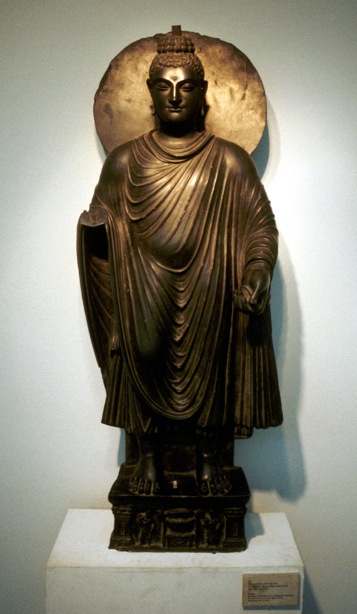 Buda heykeli, Garvara, Hindistan, 2. yüzyıl by Unbekannt
