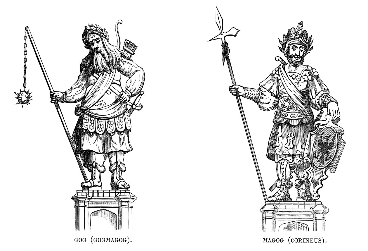 Yecüc Gogmagog ve Magog Corineus