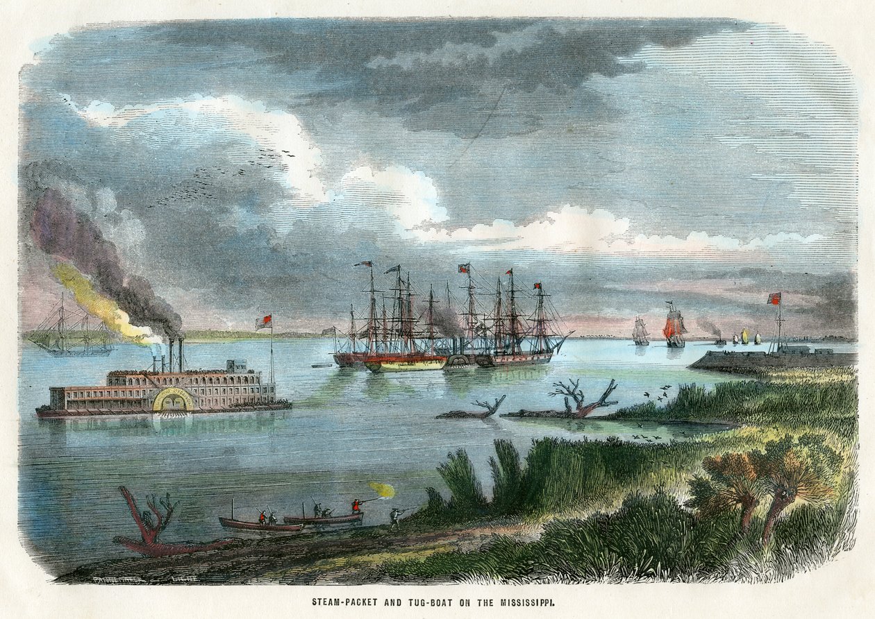 Mississippi, ABD, c1875