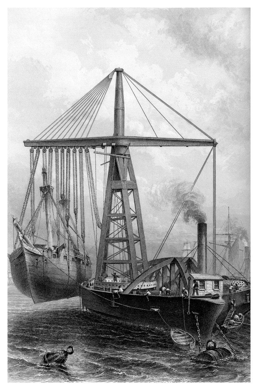 Buhar Derrick, 1866 by Unbekannt