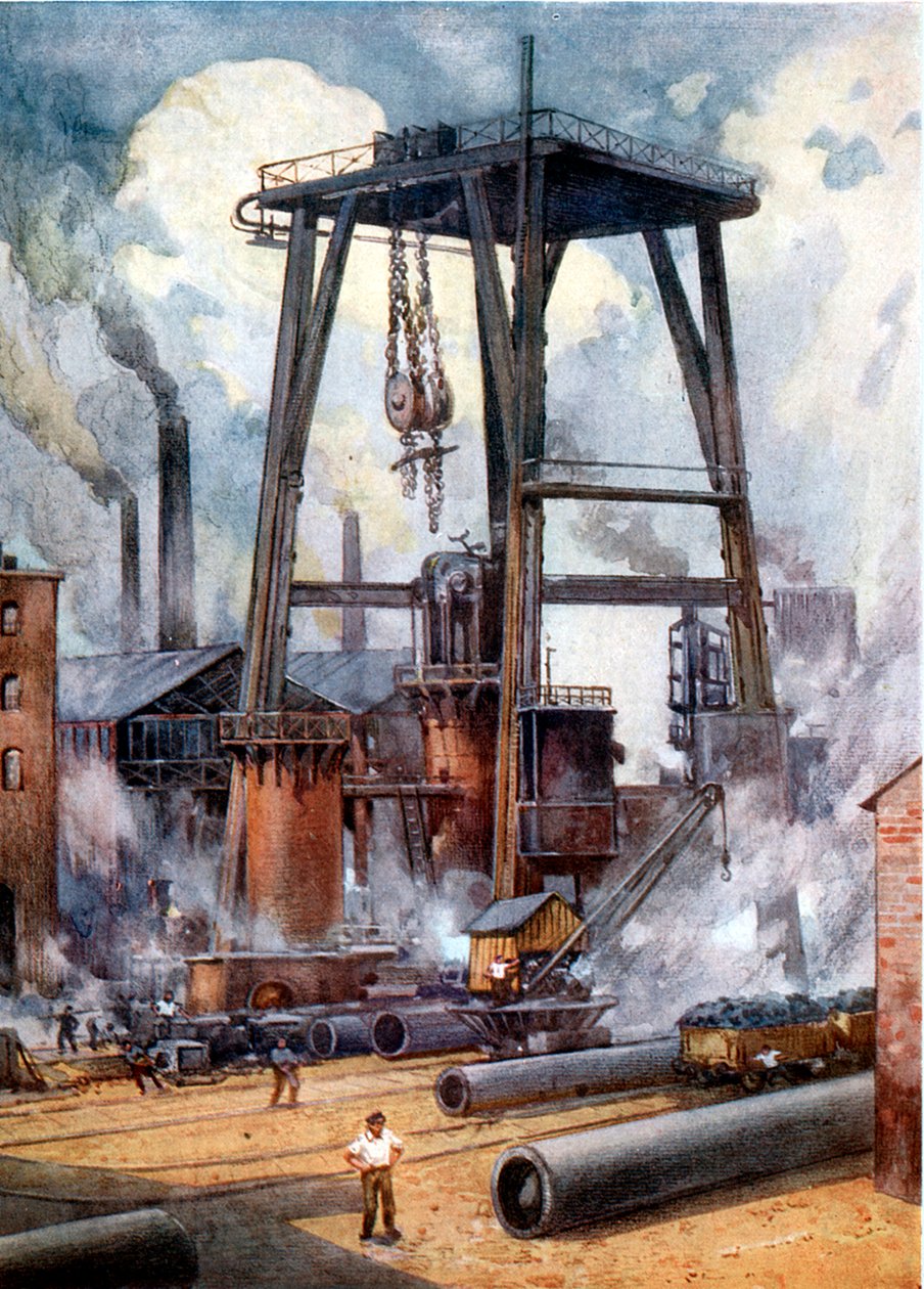 Çelik işleri c1925 by Unbekannt