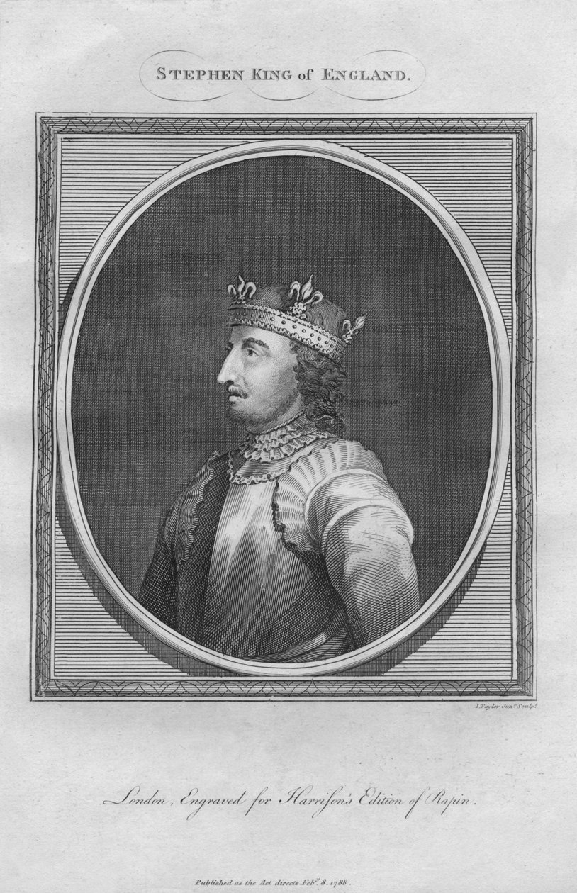 Stephen, İngiltere Kralı, 1788. by Unbekannt