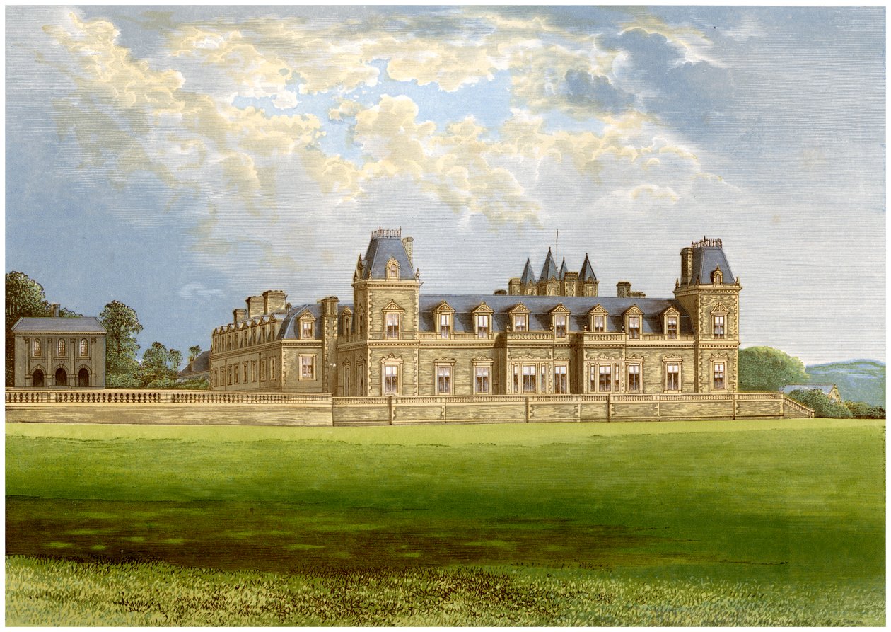 Stevenstone Park, Devon, Rolle ailesinin evi, c1880 by Unbekannt